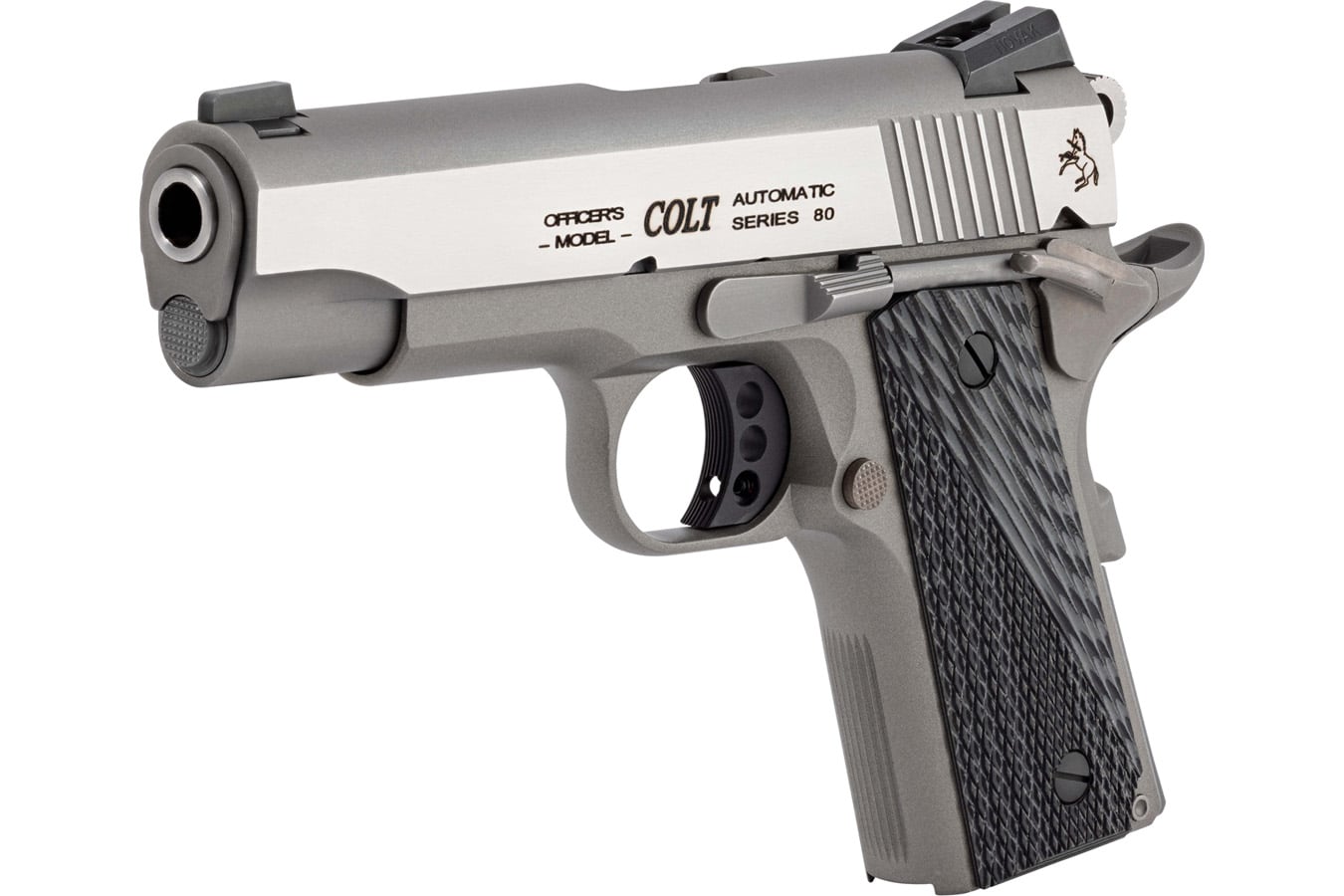 COLT Lightweight Officer 45 ACP Semi-Auto Pistol with Stainless Cerakote Finish (Blemished)