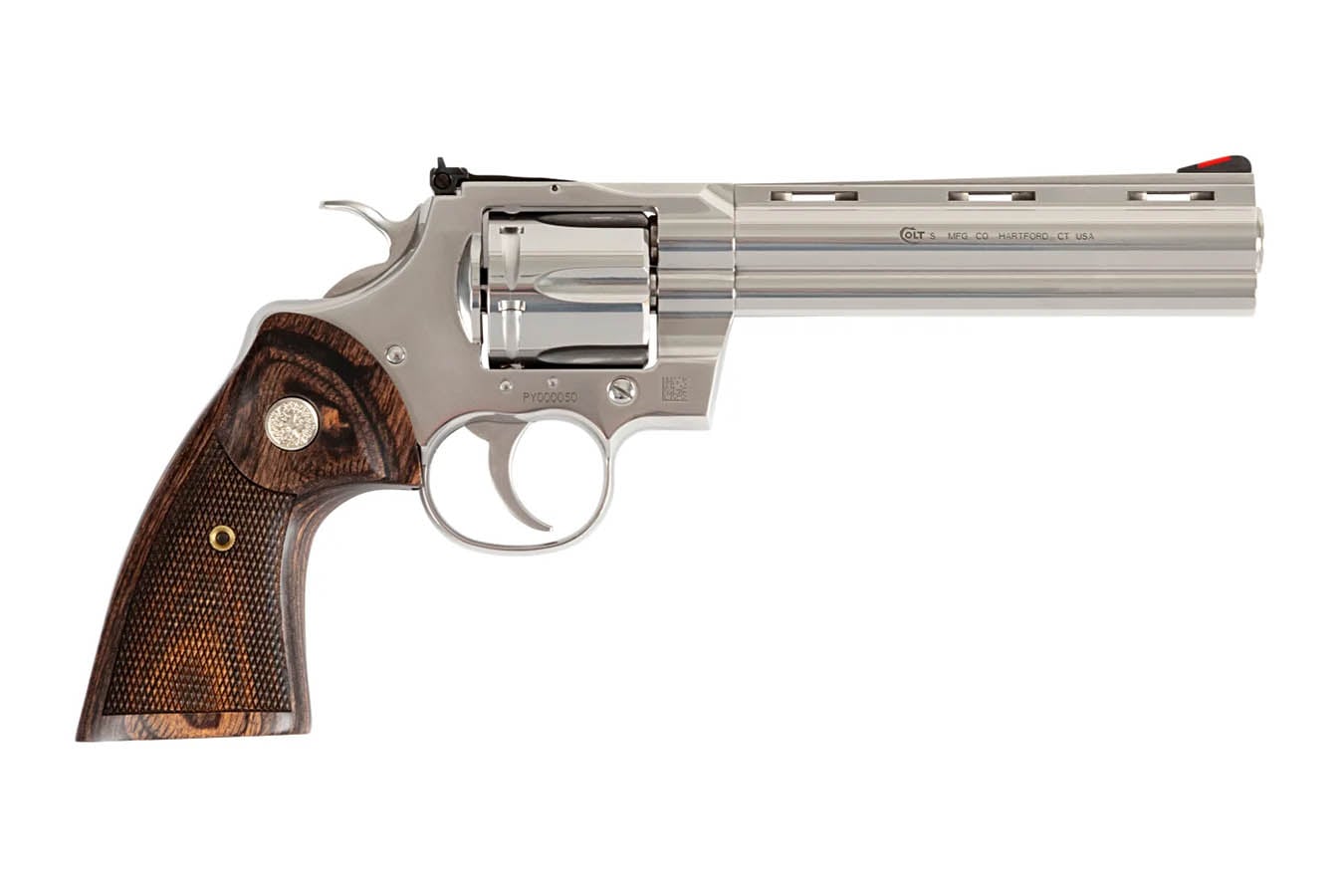 COLT Python 357 Magnum Blem Revolver with Walnut Grip