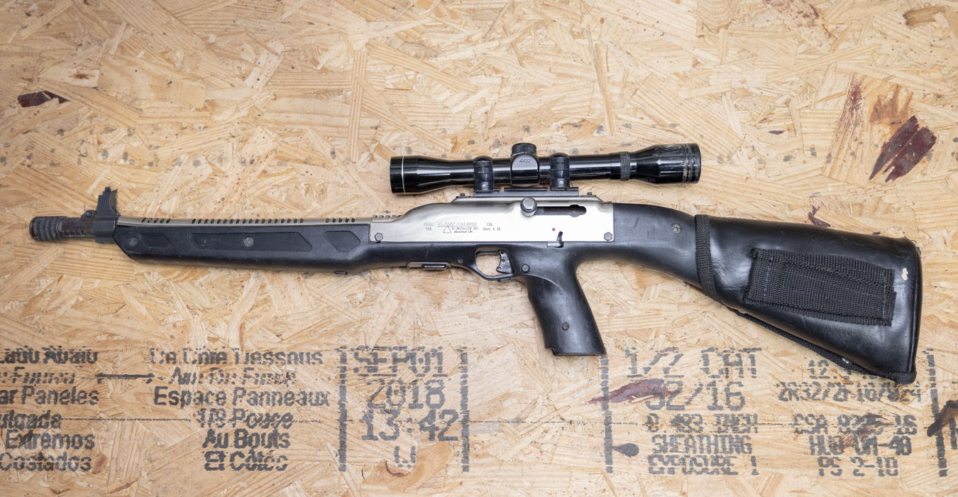 HI POINT 995 9mm Police Trade-In Carbine Nickel Plated (Mag Not Included)