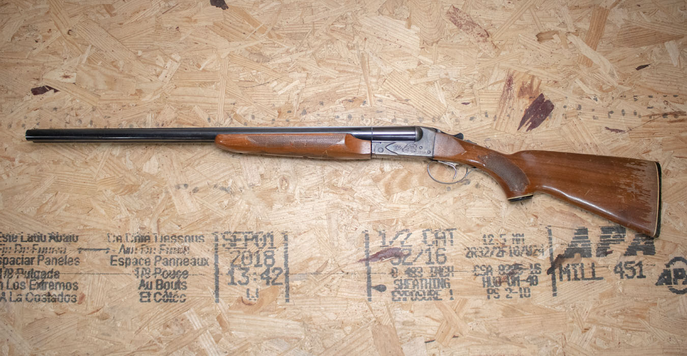 SAVAGE 550 12 Gauge Police Trade-In Double-Barreled Shotgun