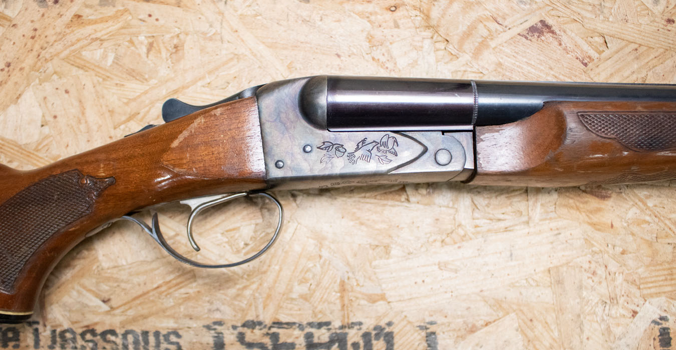 SAVAGE 550 12 Gauge Police Trade-In Double-Barreled Shotgun