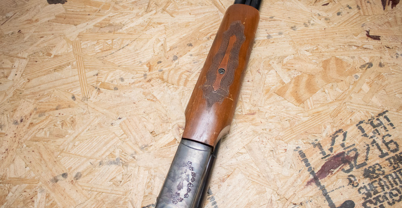 SAVAGE 550 12 Gauge Police Trade-In Double-Barreled Shotgun