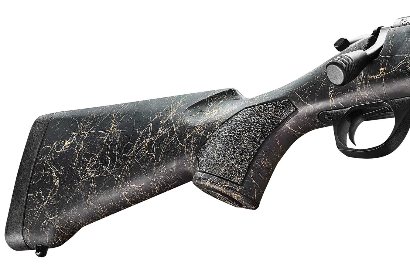 BERGARA B-14 350 Legend Bolt-Action Rifle with Soft Touch Black Webbed Tan Stock 