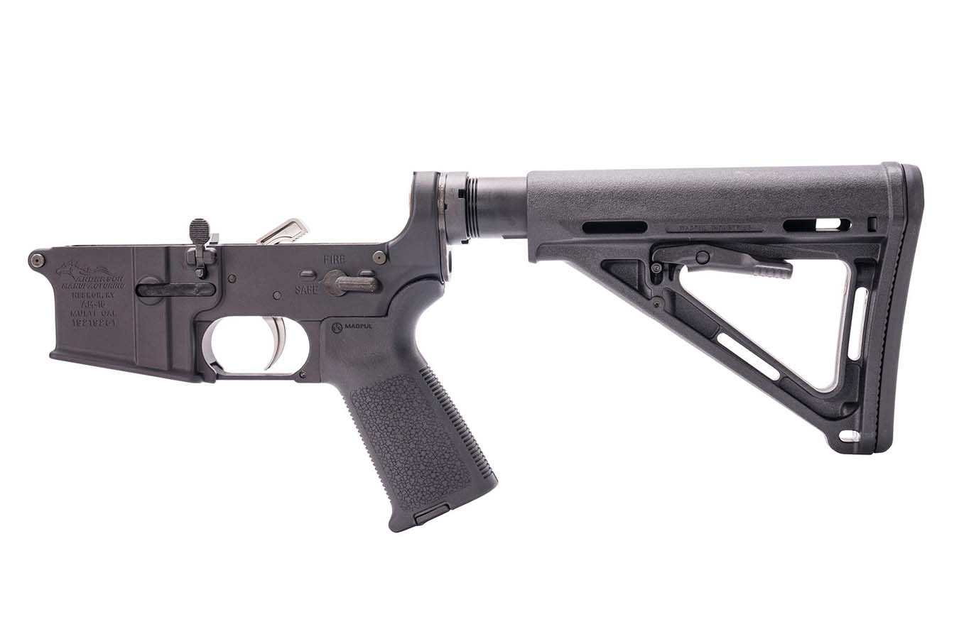 ANDERSON MANUFACTURING AM-15 223/5.56mm Complete Lower with Black Magpul Furniture