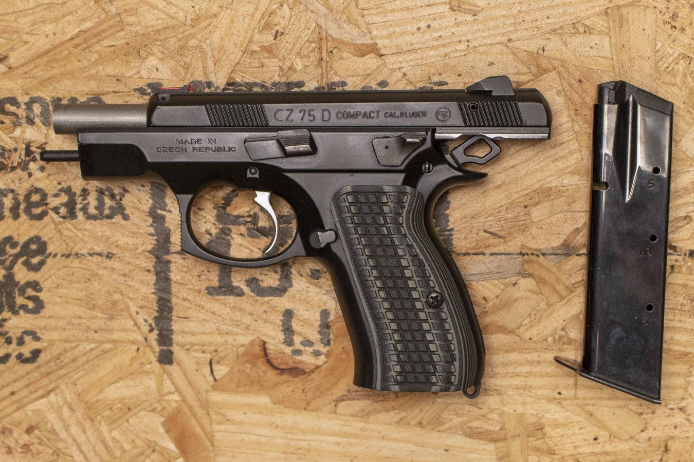 CZ 75D Compact 9mm Police Trade-In Pistol