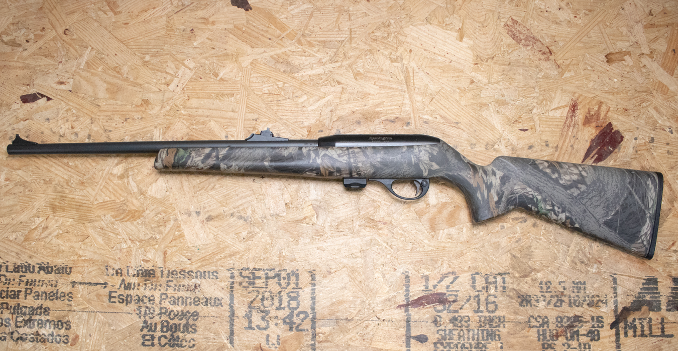 REMINGTON 597 22 LR Police Trade-In Rifle with Camo Stock