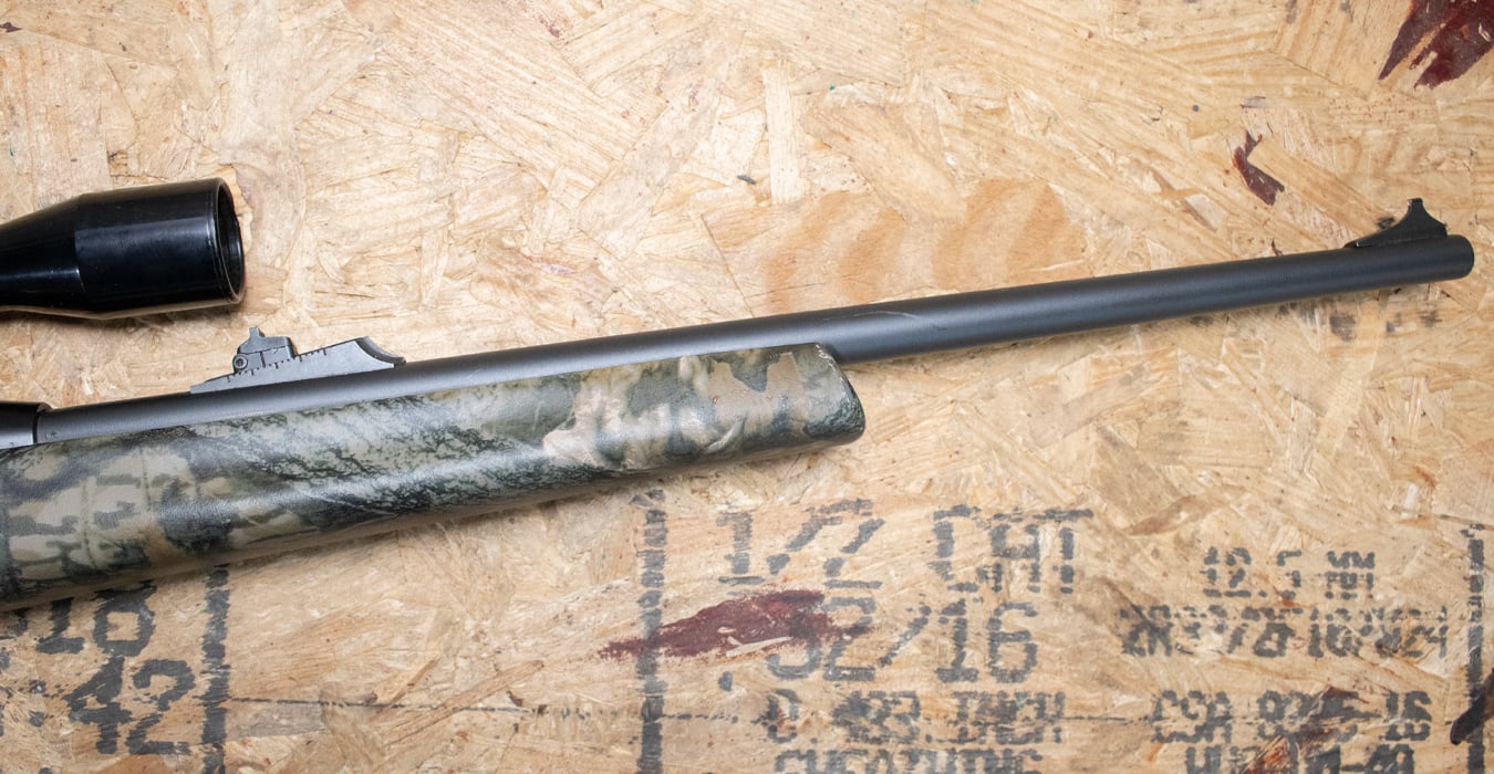 REMINGTON 597 22 LR Police Trade-In Rifle with Camo Stock and Scope