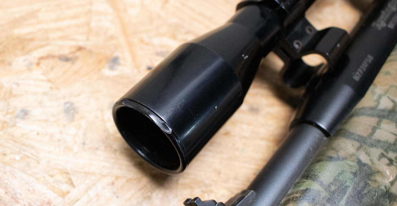 REMINGTON 597 22 LR Police Trade-In Rifle with Camo Stock and Scope