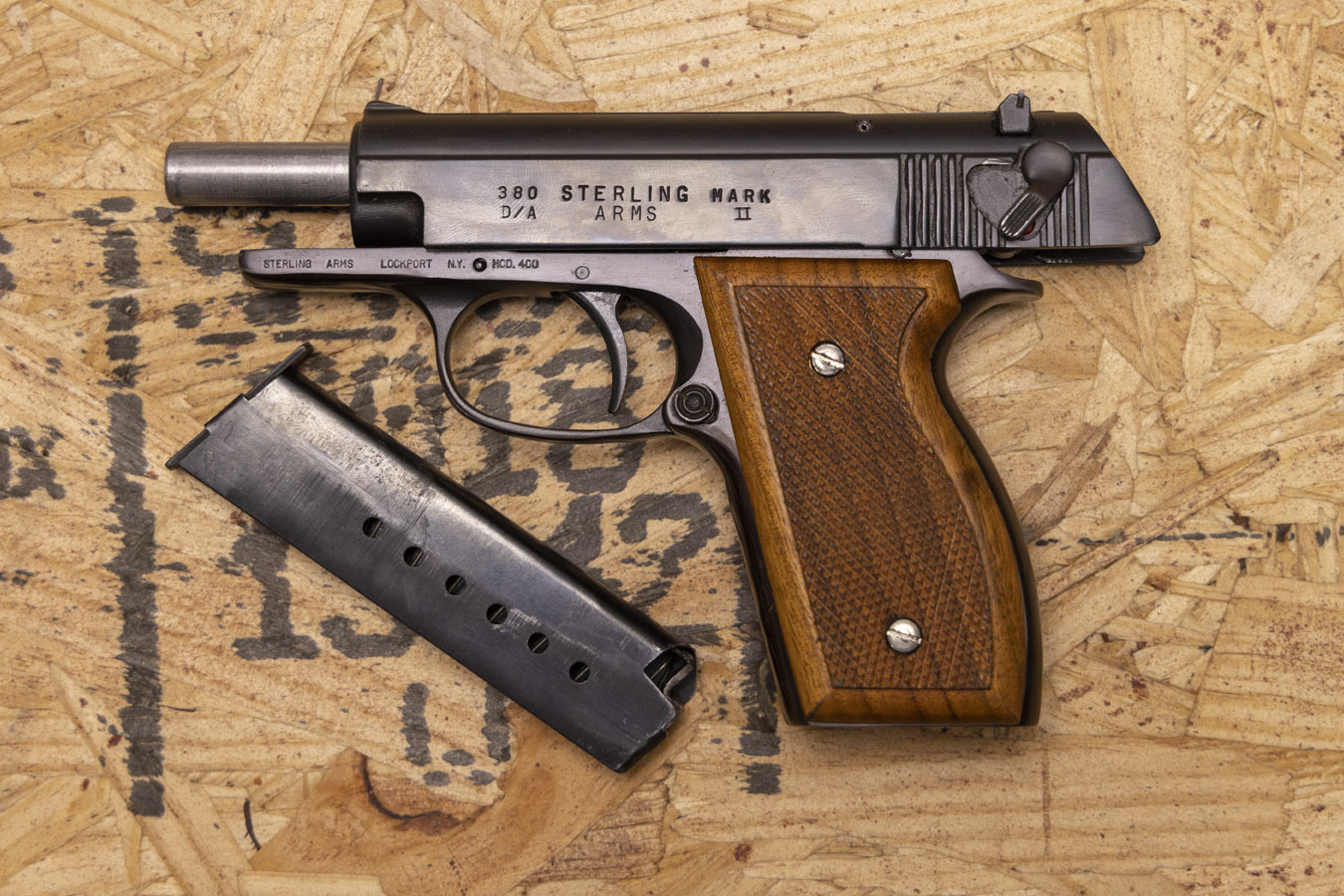 STERLING Mark II .380 ACP DA Police Trade-In Pistol
