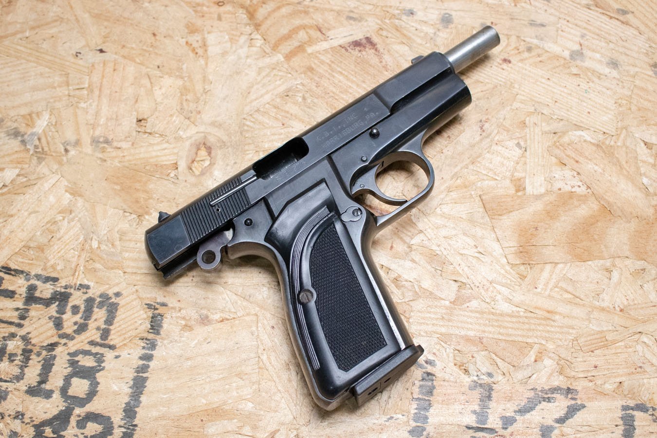 FEG PJK-9HP 9mm Police Trade-In Pistol with Contoured Grips