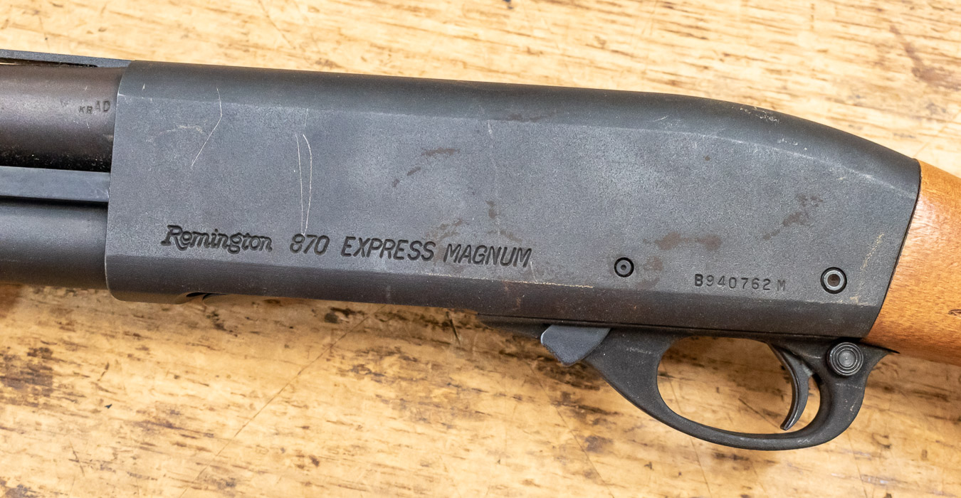 REMINGTON Model 870 Express Magnum 12 Gauge Police Trade-in Shotgun