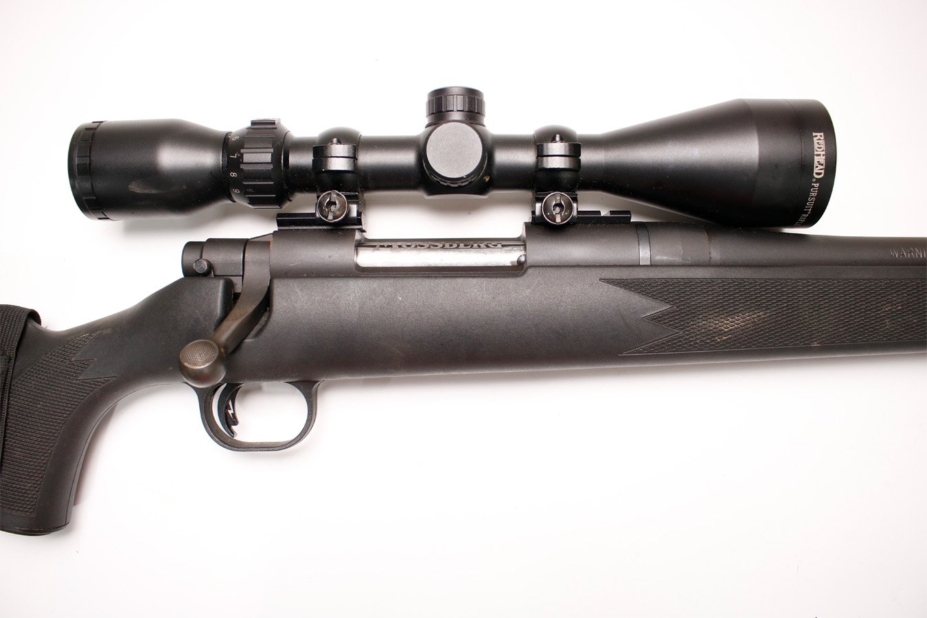 MOSSBERG 100 ATR 243 Winchester Police Trade-in Bolt-Action Rifle with Redfield Scope