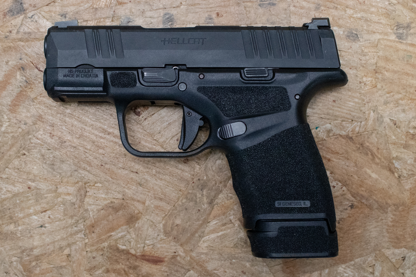 SPRINGFIELD Hellcat 9mm Police Trade-In Pistol with Extended Magazine