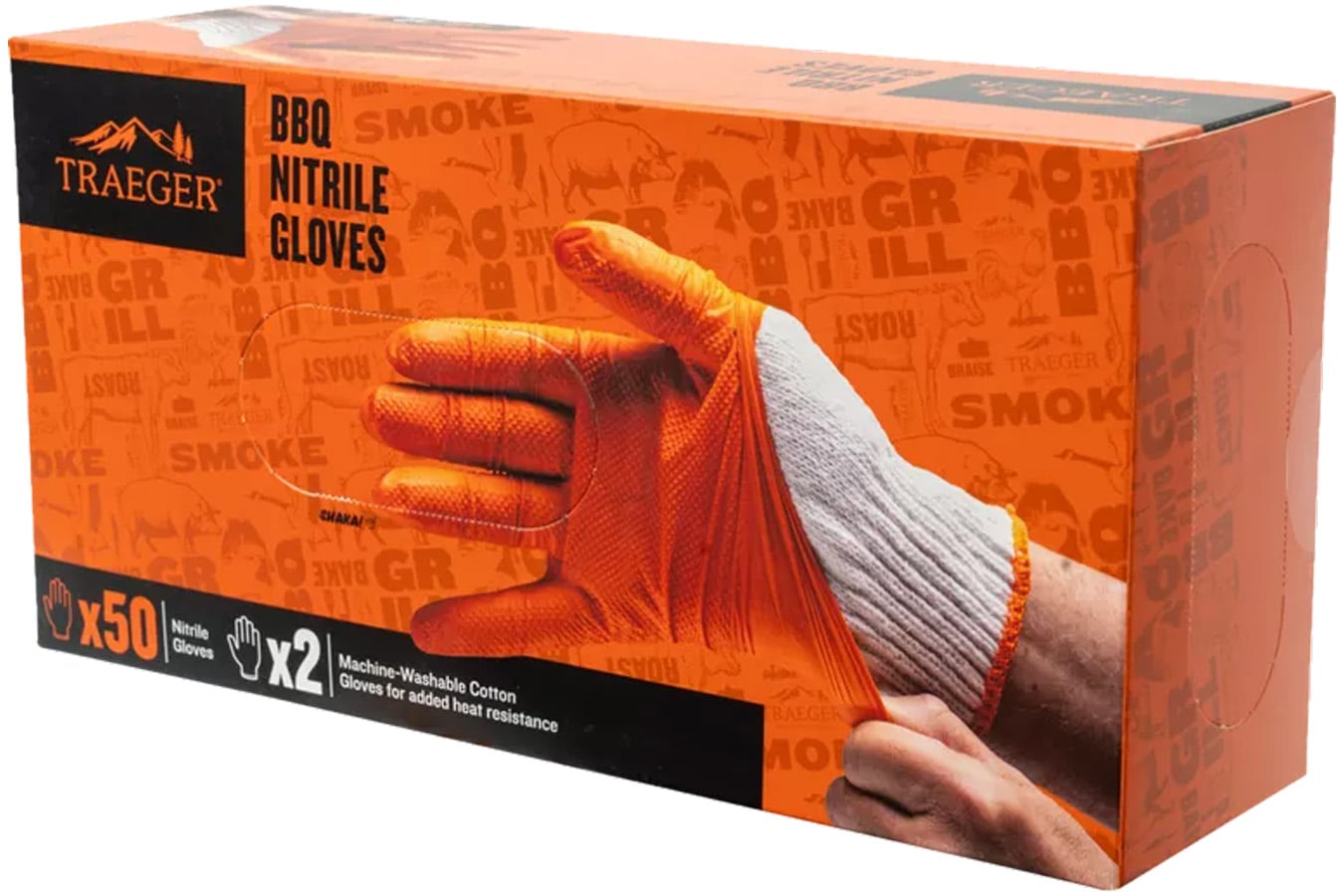 Traeger Grills BBQ Nitrile Gloves