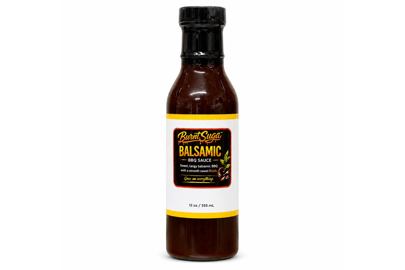 Burnt Suga Balsamic BBQ Sauce with a Smooth Sweet Finish
