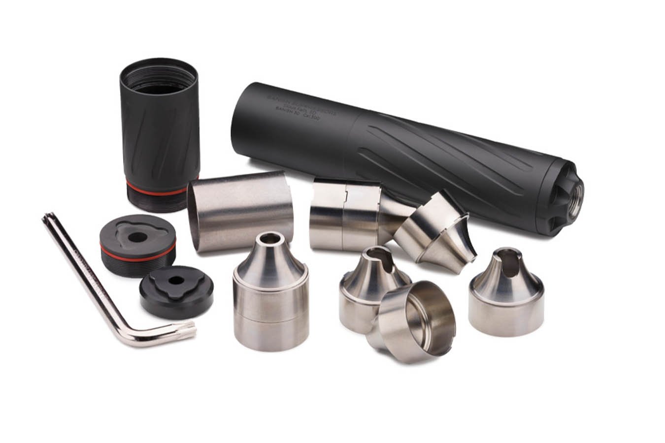 BANISH 30 308/7.62 7-9 Inch Black Modular Suppressor