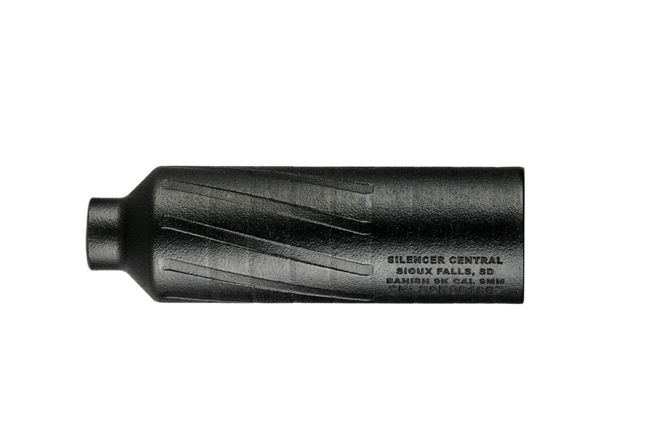 BANISH 9K 9mm 3D Printed Direct Thread Titanium Suppressor