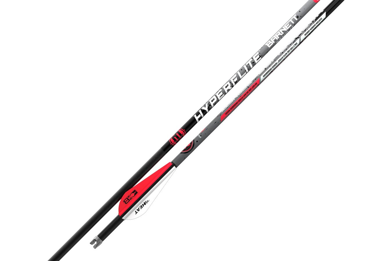 Barnett Hyperflite 22in Arrow 3pk Red/White