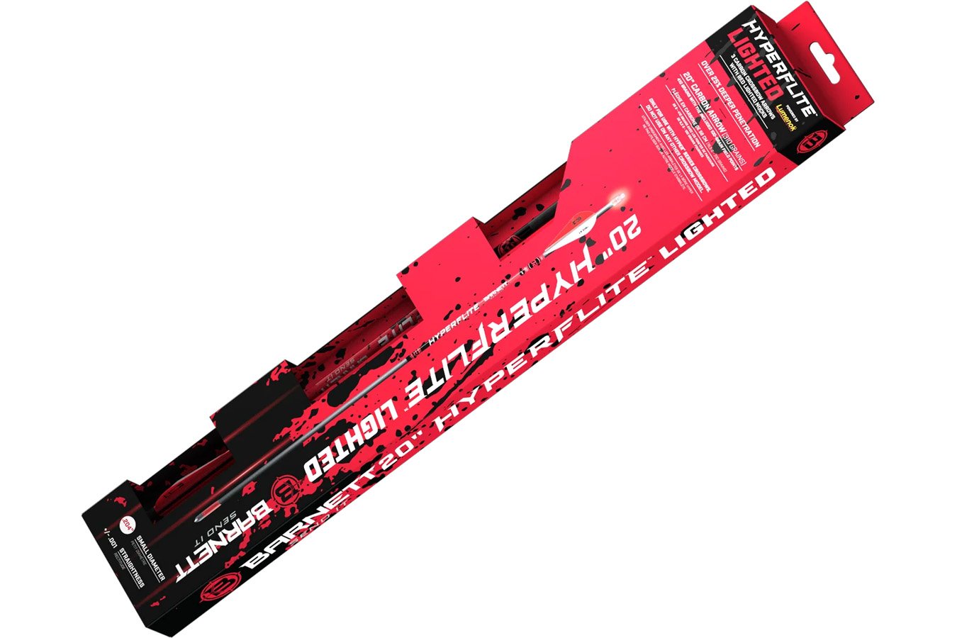 Barnett Hyperflite 20in Lighted Arrow 3pk