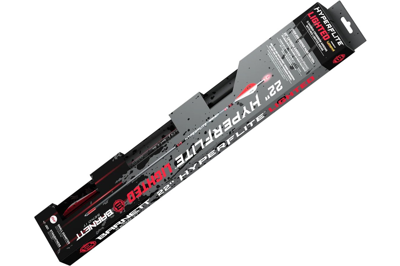 Barnett Hyperflite 22in Lighted Arrow 3pk