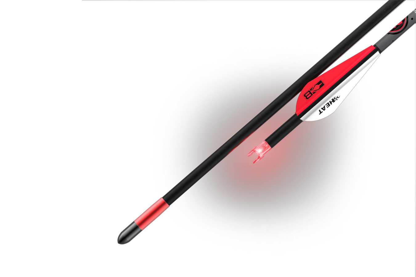Barnett Hyperflite 22in Lighted Arrow 3pk