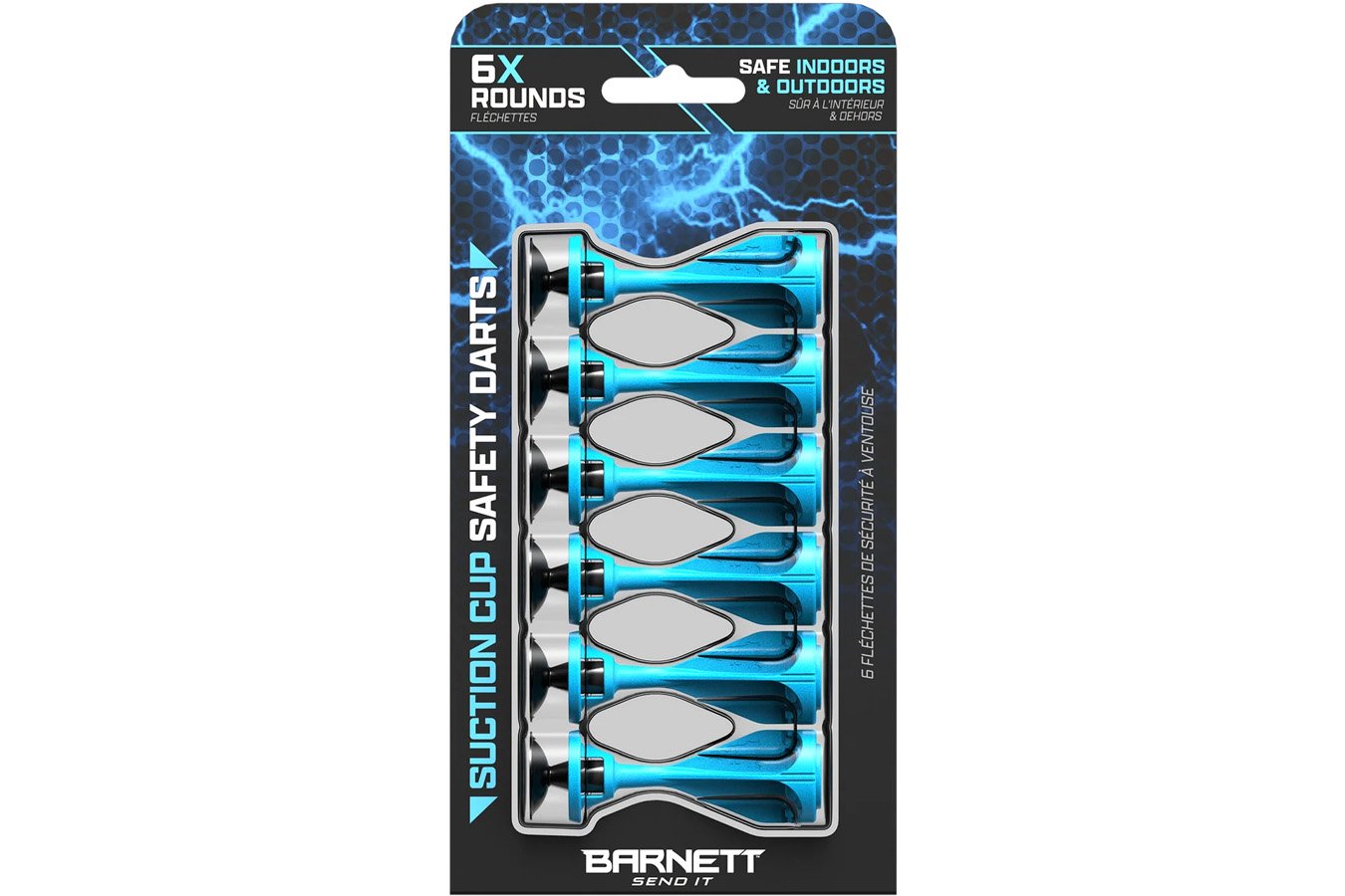 BARNETT Phantum Suction Darts Blue 6pk