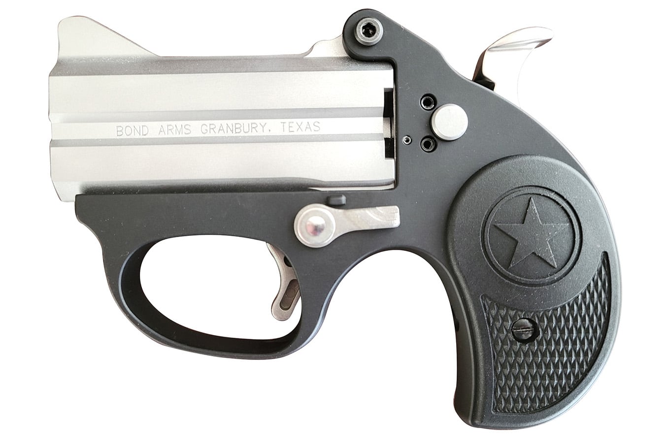 Bond Arms Inc Stinger 9mm Luger Break-Action Pistol with Black Rubber Grips