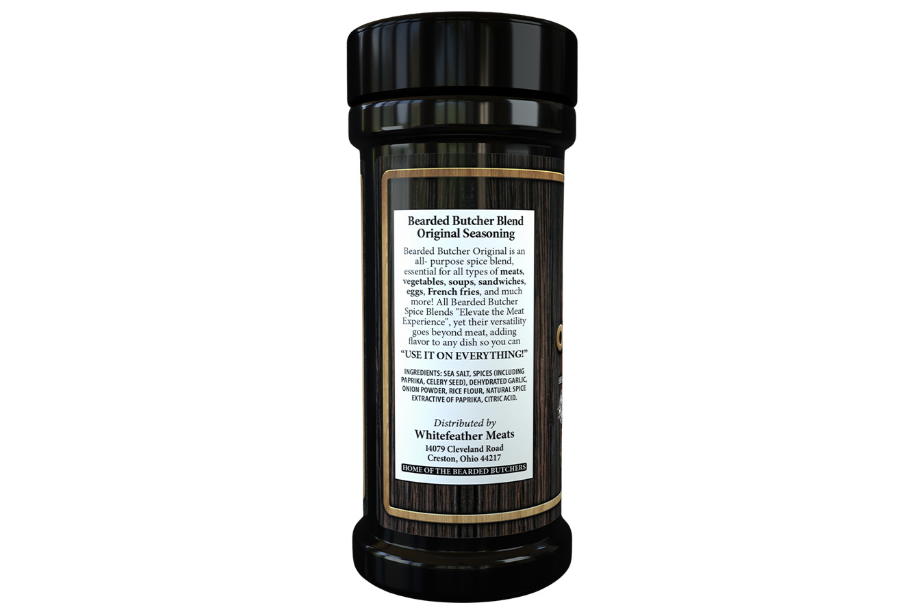Bearded Butcher Original Blend Seasoning 11Oz Shaker