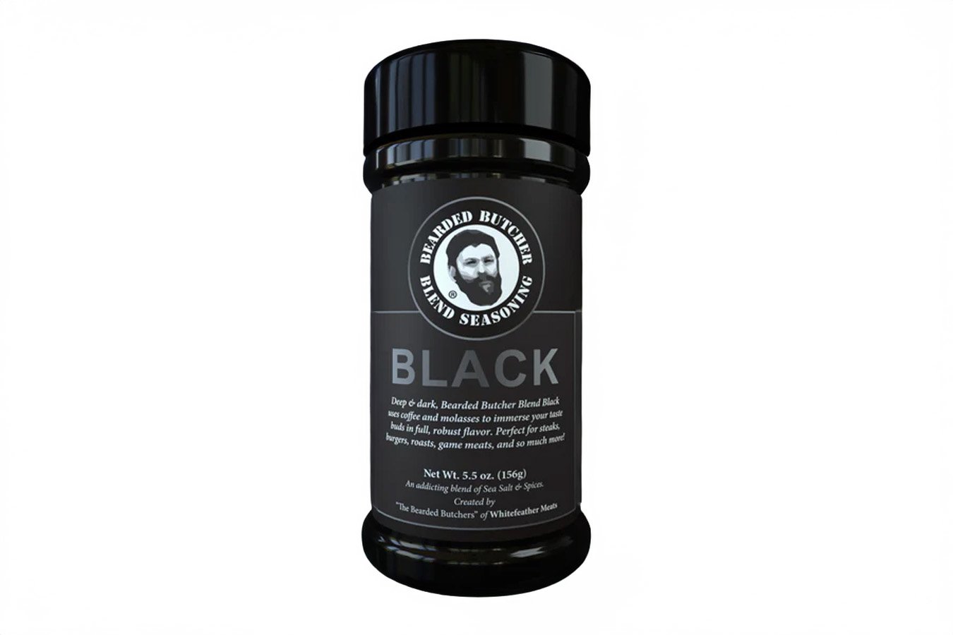 Bearded Butcher 9.5oz Black Blend Seasoning 