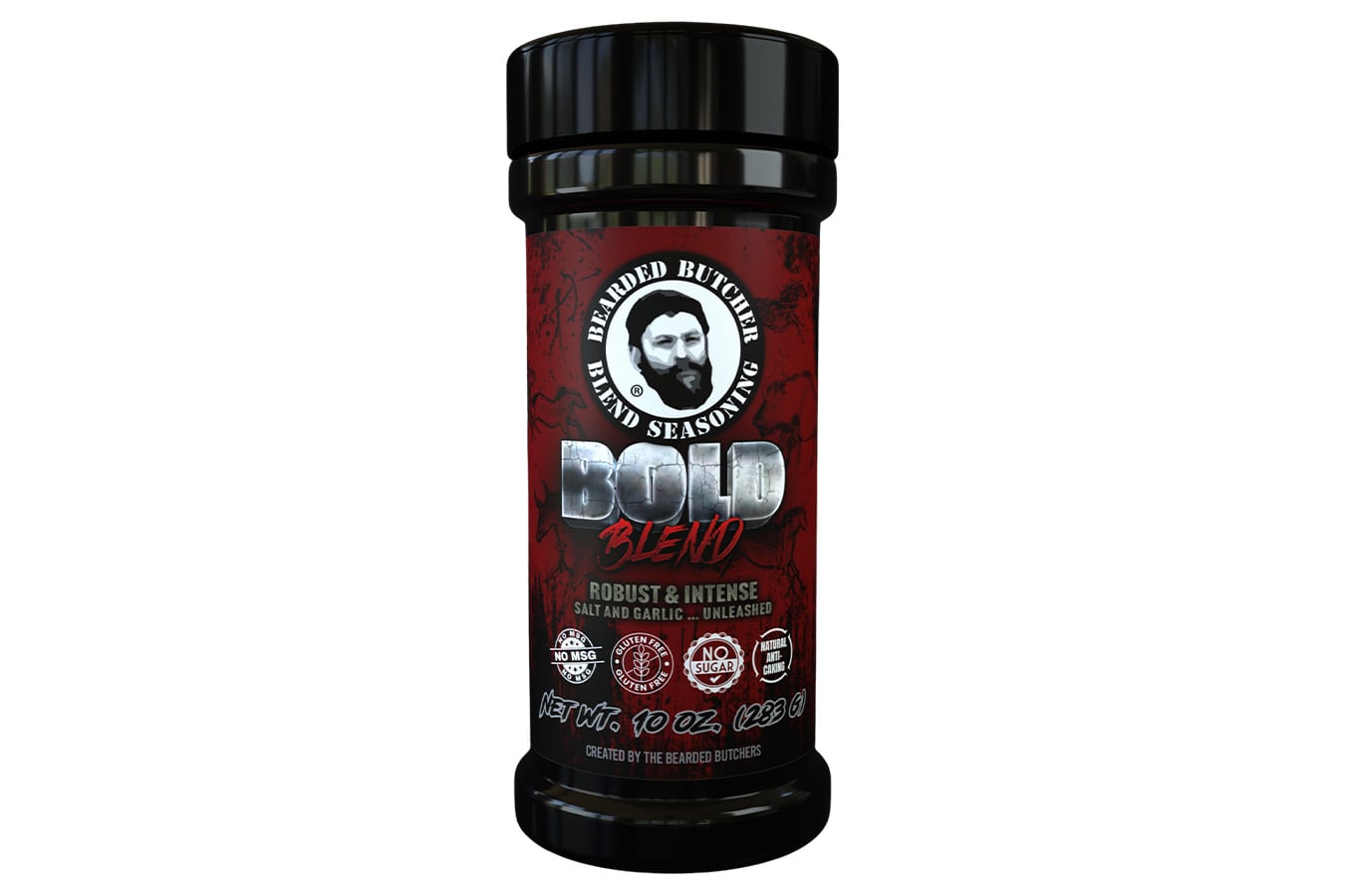 Bearded Butcher 10Oz Bold Blend Shaker