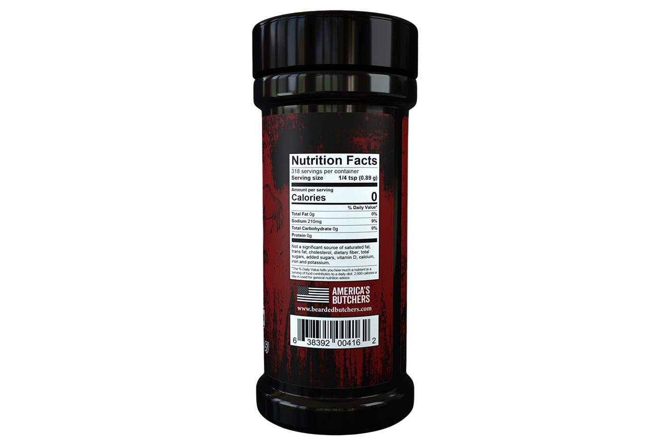 Bearded Butcher 10Oz Bold Blend Shaker