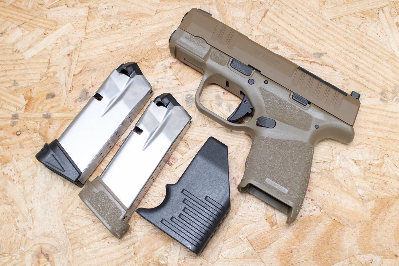 SPRINGFIELD Hellcat 9mm Used Trade-In Pistol with Two Mags, FDE Finish