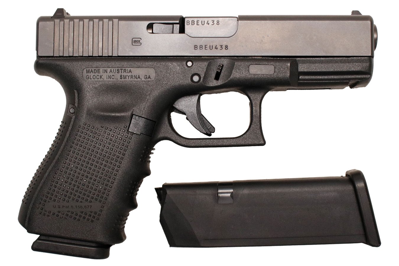 GLOCK 19 Gen 4 9mm Police Trade-In Pistol