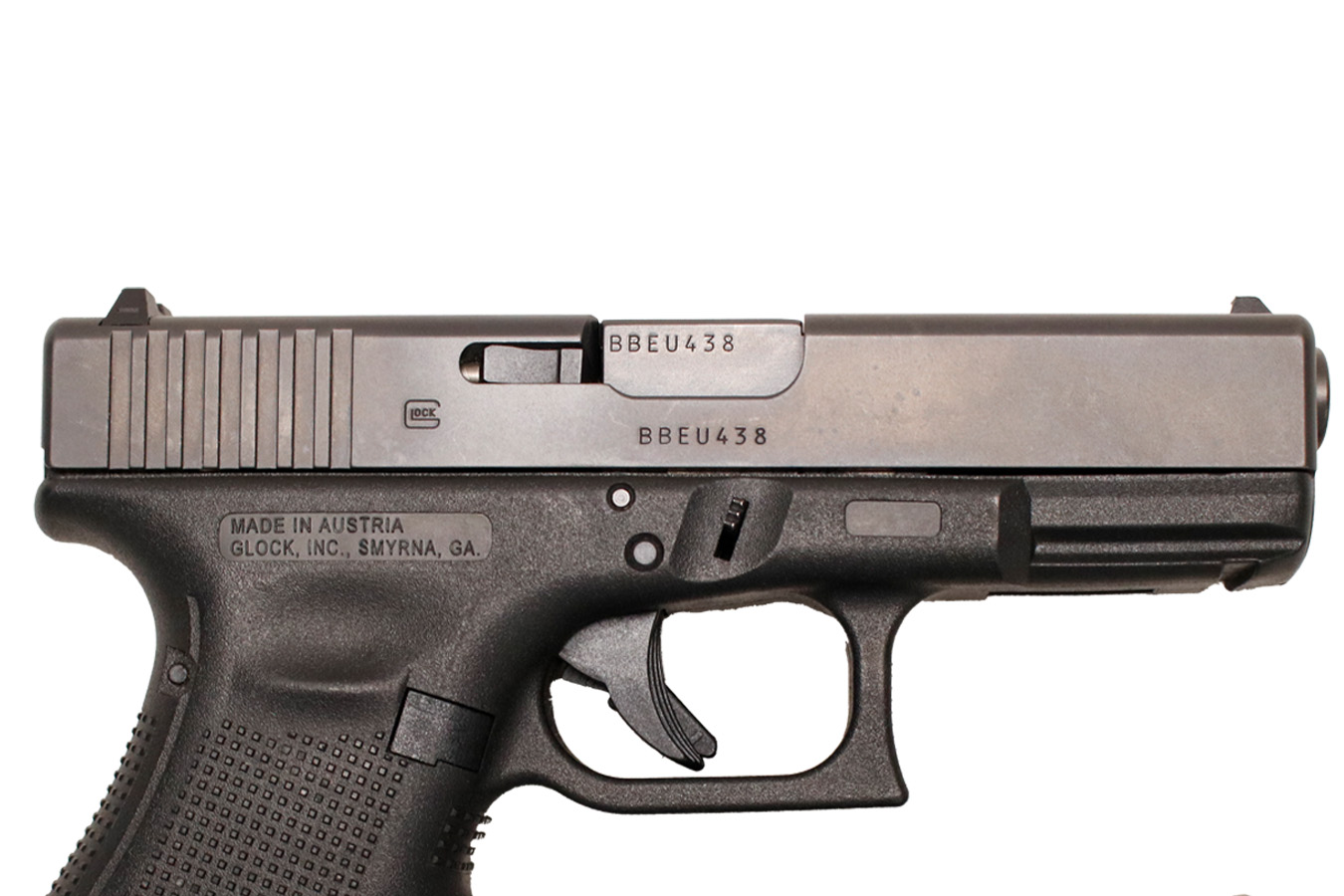 GLOCK 19 Gen 4 9mm Police Trade-In Pistol