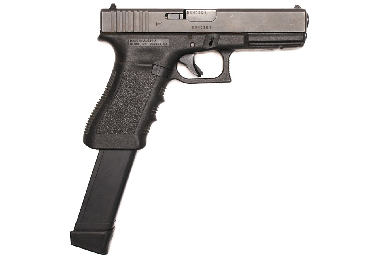 GLOCK 17 Gen 3 9mm Police Trade-In Pistol with Original Box and 31 Round Magazine