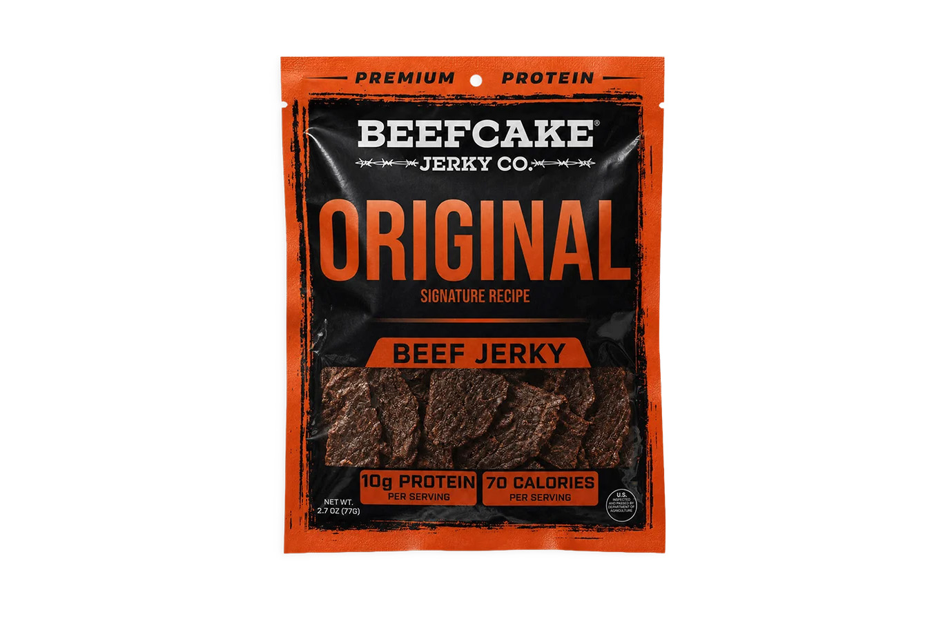 Beefcake Jerky Original Beef Jerky - 2.7 oz