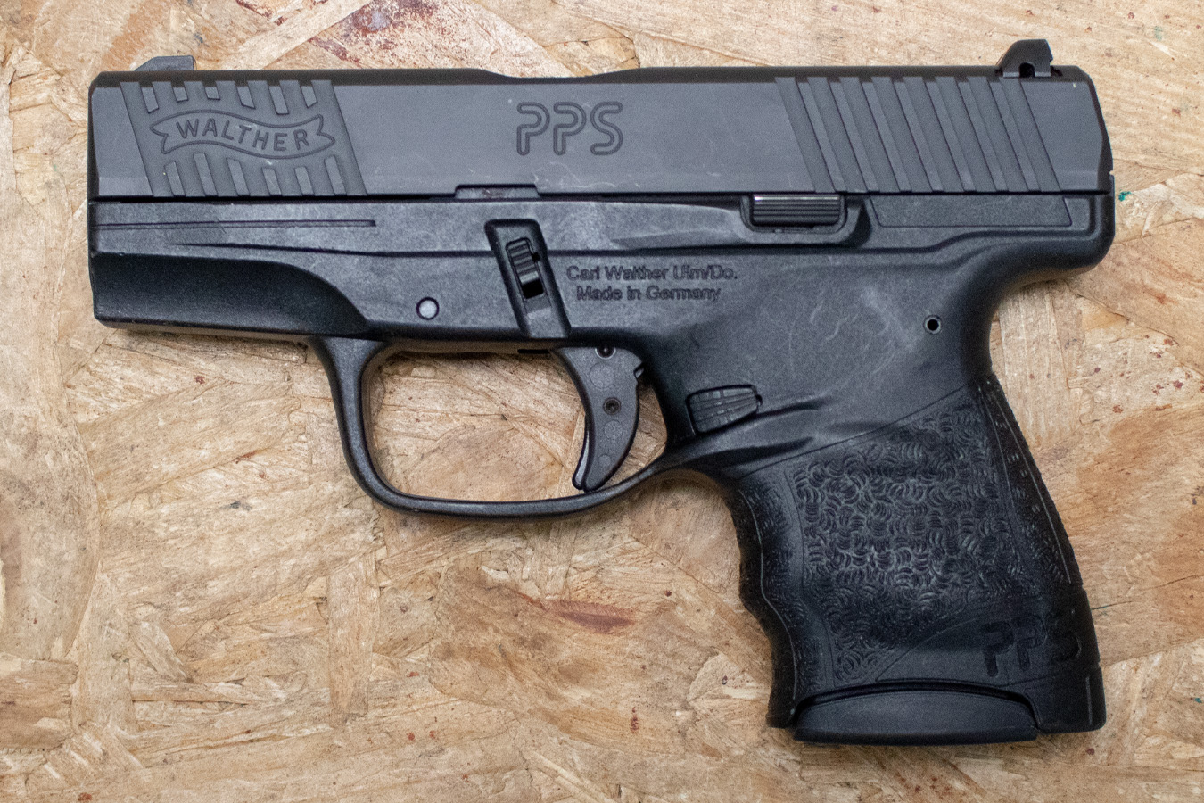 WALTHER PPS 9mm Police Trade-In Pistol with Textured Grips