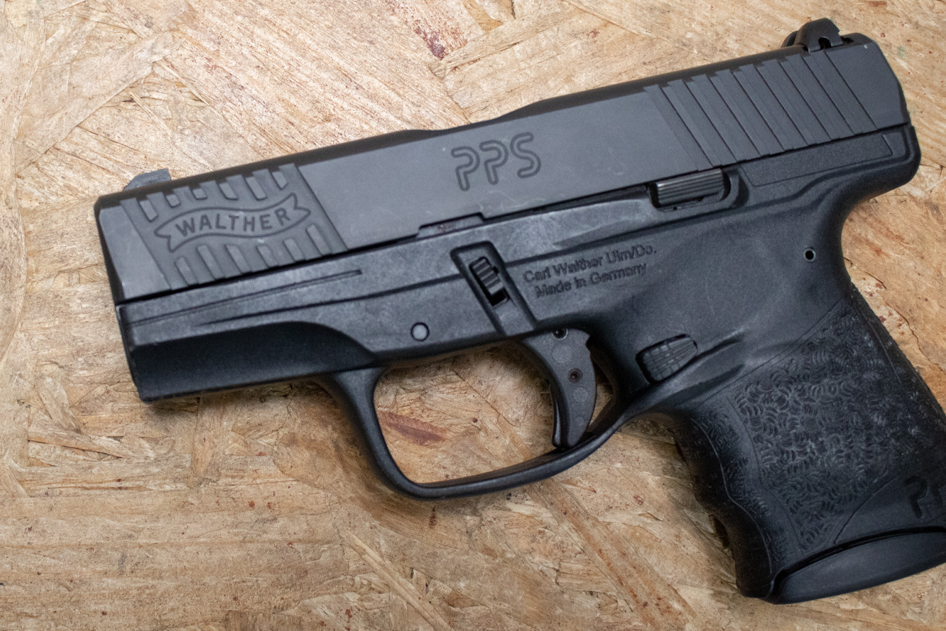 WALTHER PPS 9mm Police Trade-In Pistol with Textured Grips