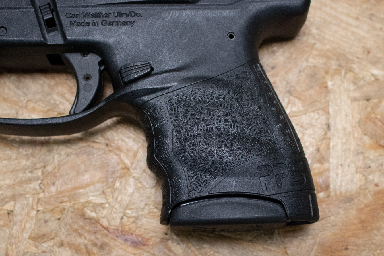 WALTHER PPS 9mm Police Trade-In Pistol with Textured Grips