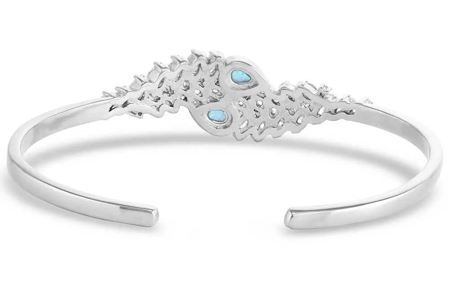 Montana Silversmith Mystic Falls Opal Crystal Cuff Bracelet