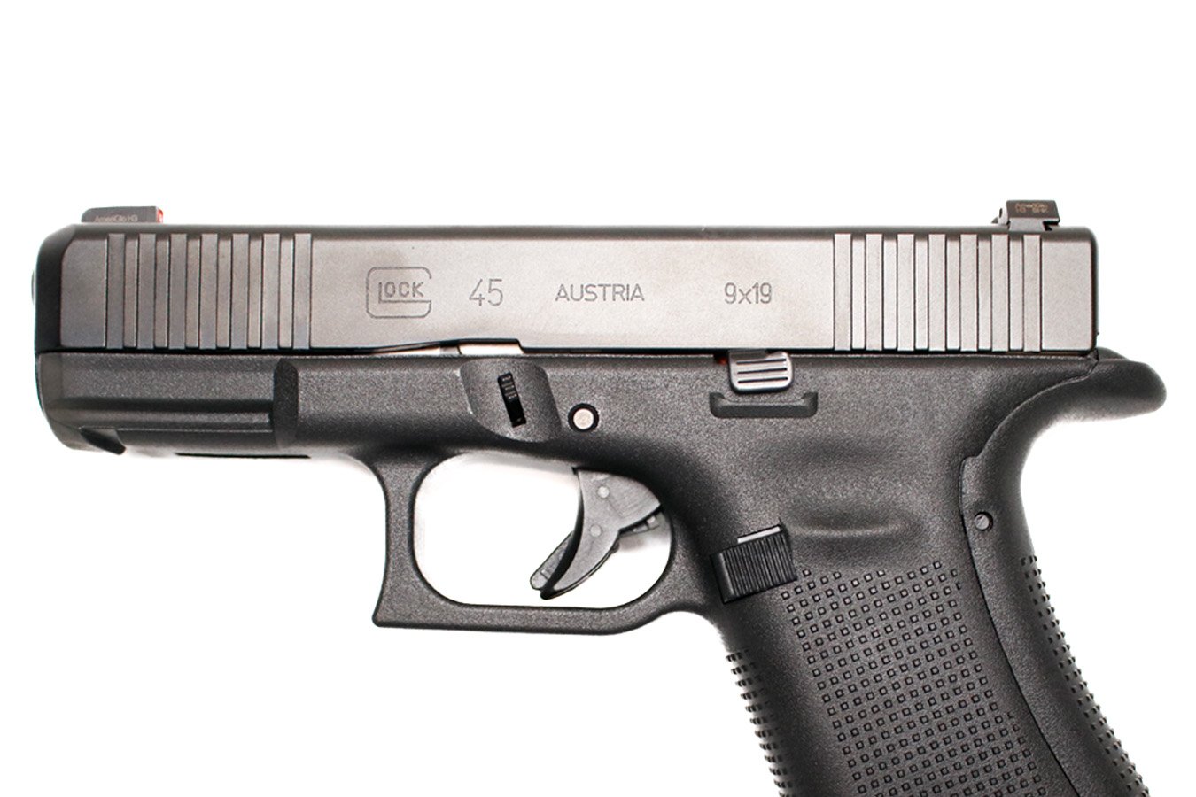 GLOCK 45 9mm Police Trade-in Pistol with Three Magazines