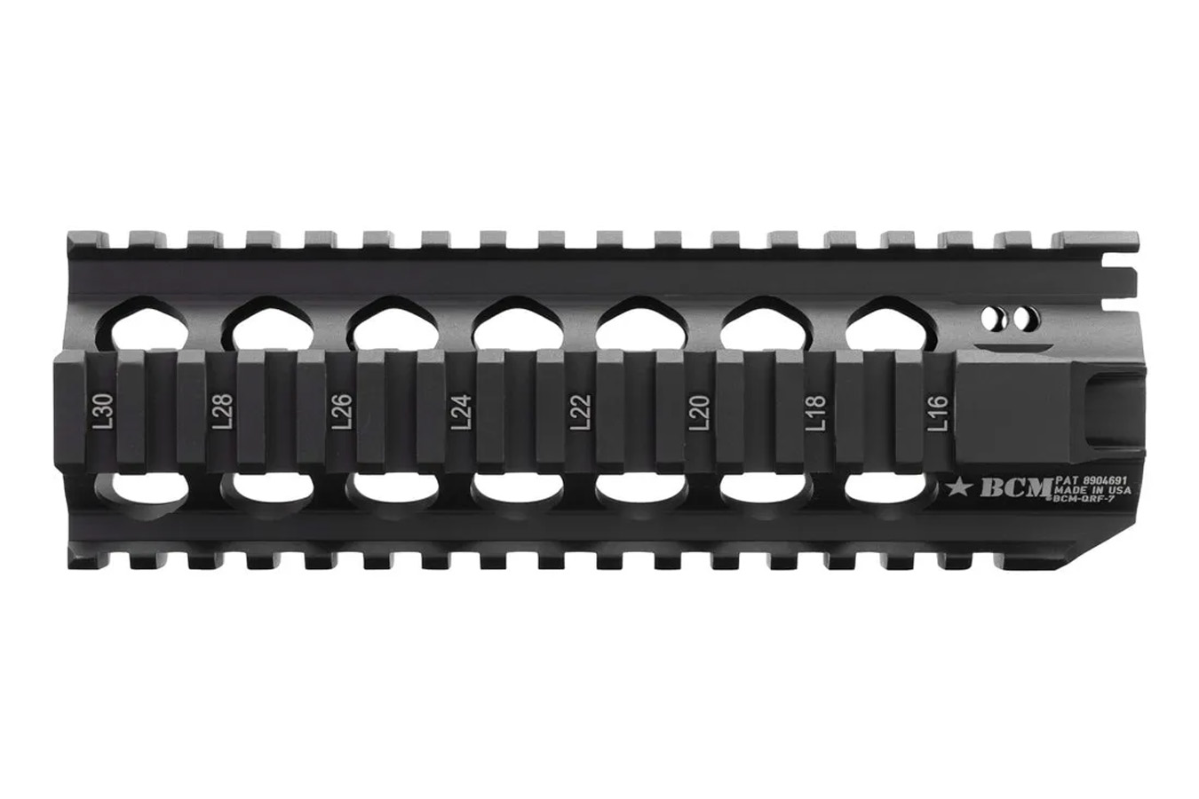 BRAVO COMPANY QRF7 Quad Rail Free Float Handguard Black