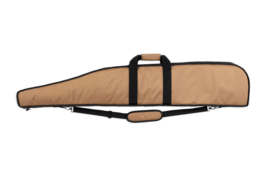 Bulldog Deluxe 55 Inch Long Range Rifle Case (Tan with Black Trim ...