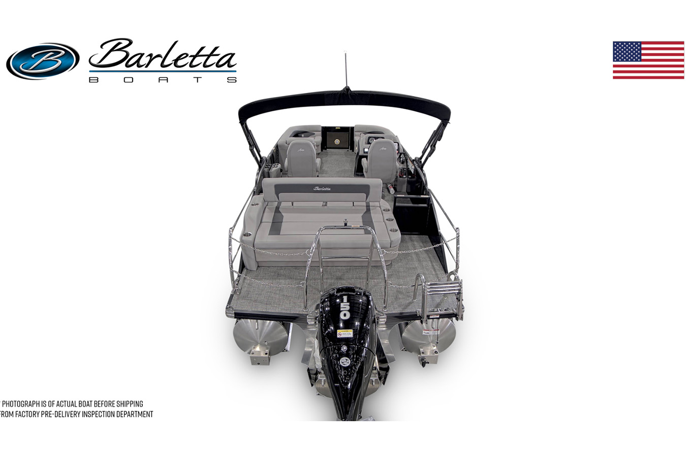 Barletta 2026 Aria 22 UC with Mercury 150 L