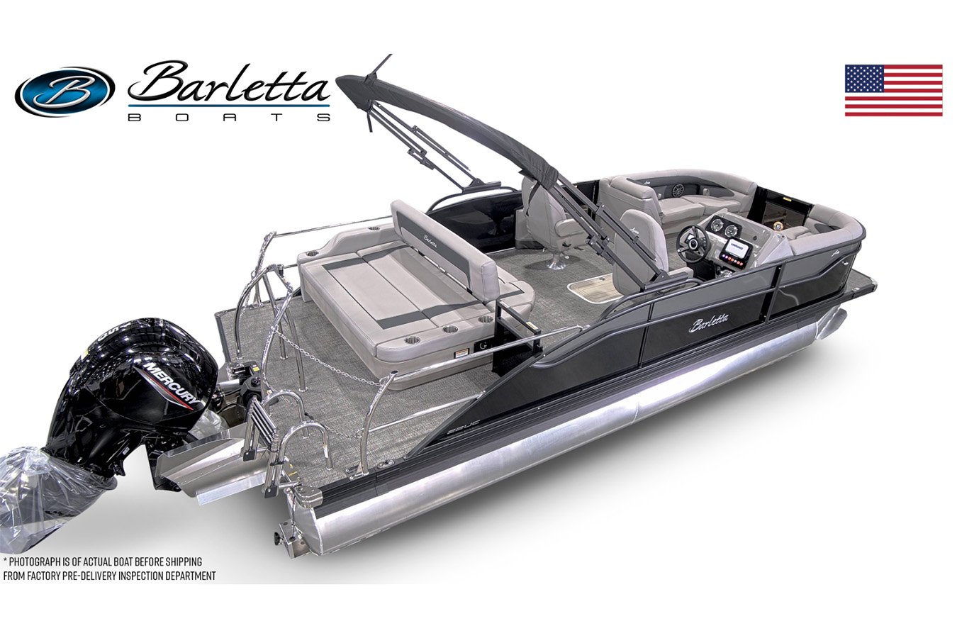 Barletta 2026 Aria 22 UC with Mercury 150 L