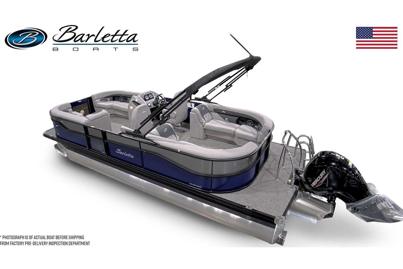 Barletta 2026 Aria 22QC with Mercury 150L