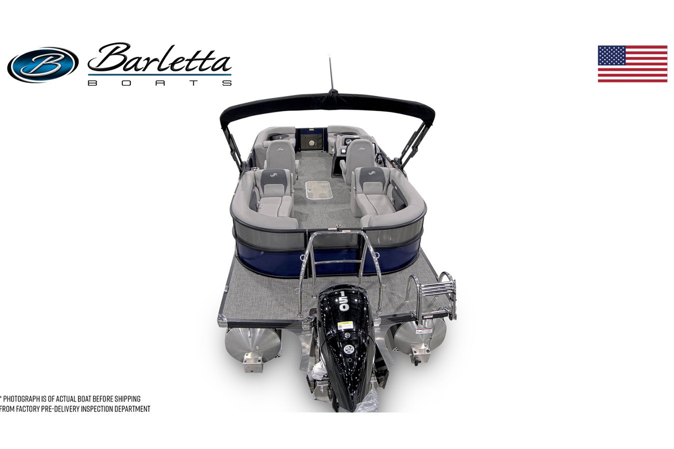 Barletta 2026 Aria 22QC with Mercury 150L