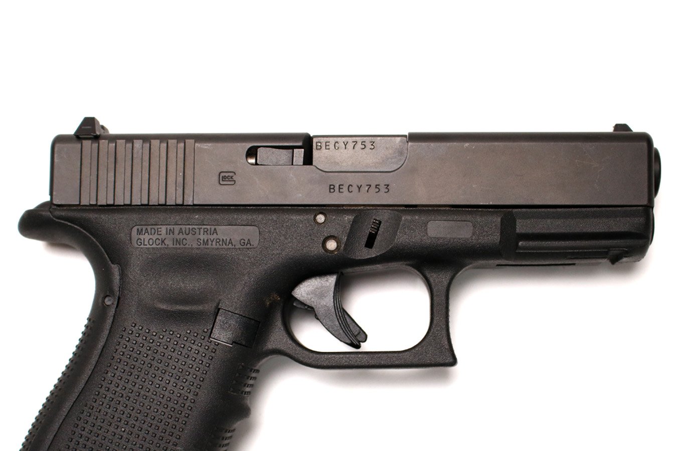 GLOCK 23 GEN 4 40 S&W Police Trade-In Pistol (Magazine Not Included)