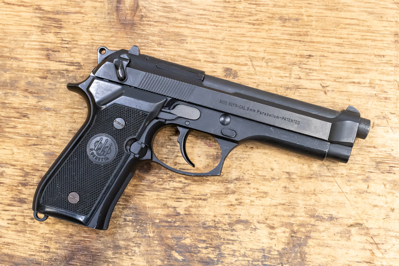 BERETTA 92FS 9mm Police Trade-in Pistol NO MAG
