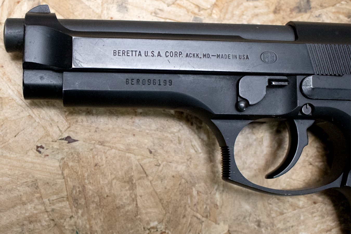 BERETTA 92FS 9mm Police Trade-In Semi-Auto Pistol